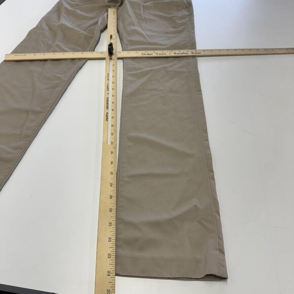 Bonobos Pants Mens 30x34 Khaki Tan Slim Straight Wednesday Chinos Flat Front - Picture 7 of 8